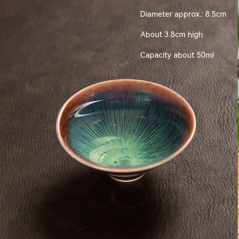 Ceramic Personal Jun Kiln Vintage Teaware