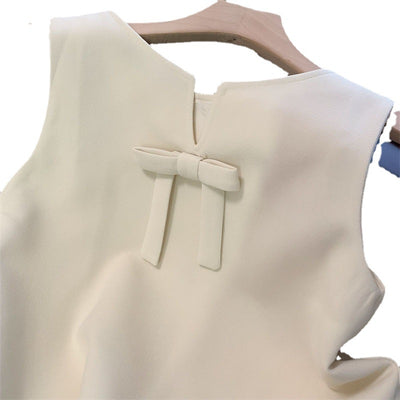 Women's Fashion Acetate Blend Sleeveless Dress