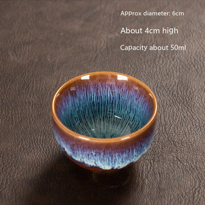 Ceramic Personal Jun Kiln Vintage Teaware