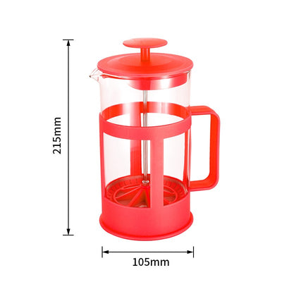 French press pot hand brew coffee pot