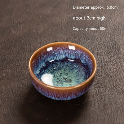 Ceramic Personal Jun Kiln Vintage Teaware