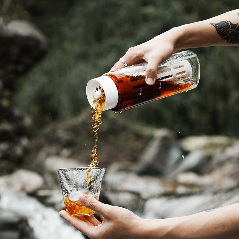 Ice Core Brew Coffee Maker Bubble Fruit Teas Cold Cup