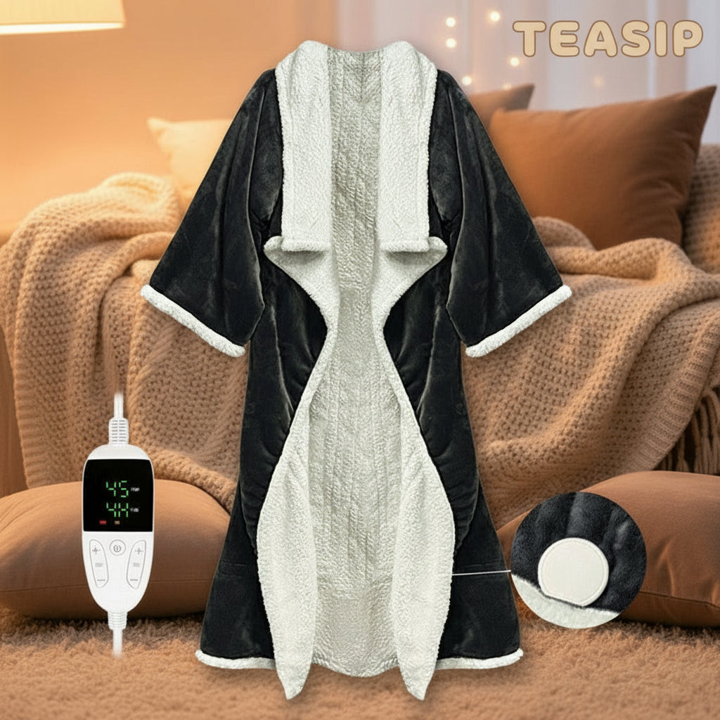 CozyWrap™ Wearable Electric Blanket – Winter’s Warmest Hug