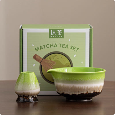 Matcha Bowl Ceramic Teaware Accessories Tea Whisk Utensils Sets