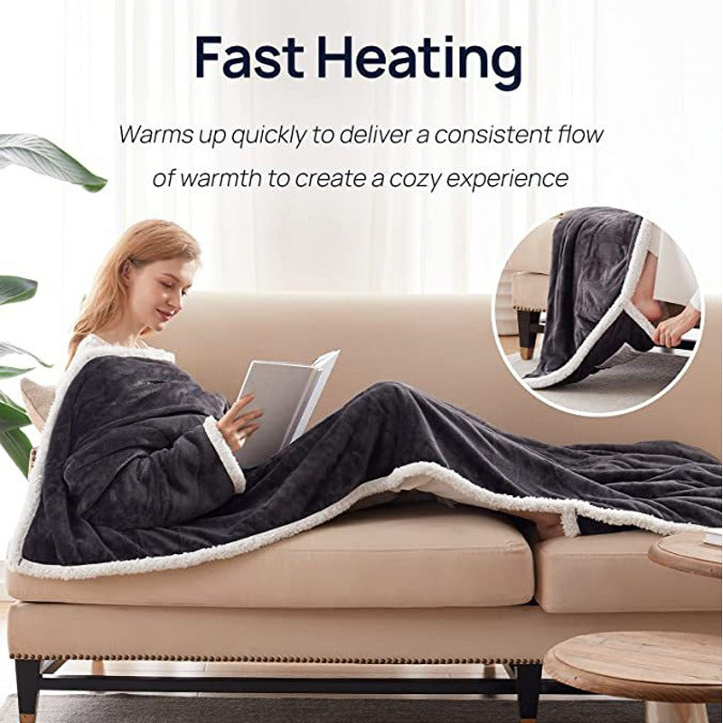 CozyWrap™ Wearable Electric Blanket – Winter’s Warmest Hug