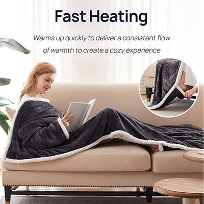 CozyWrap™ Wearable Electric Blanket – Winter’s Warmest Hug