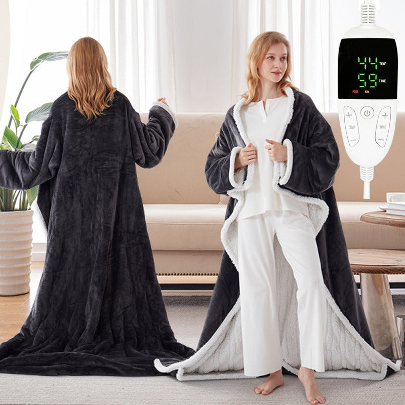 CozyWrap™ Wearable Electric Blanket – Winter’s Warmest Hug