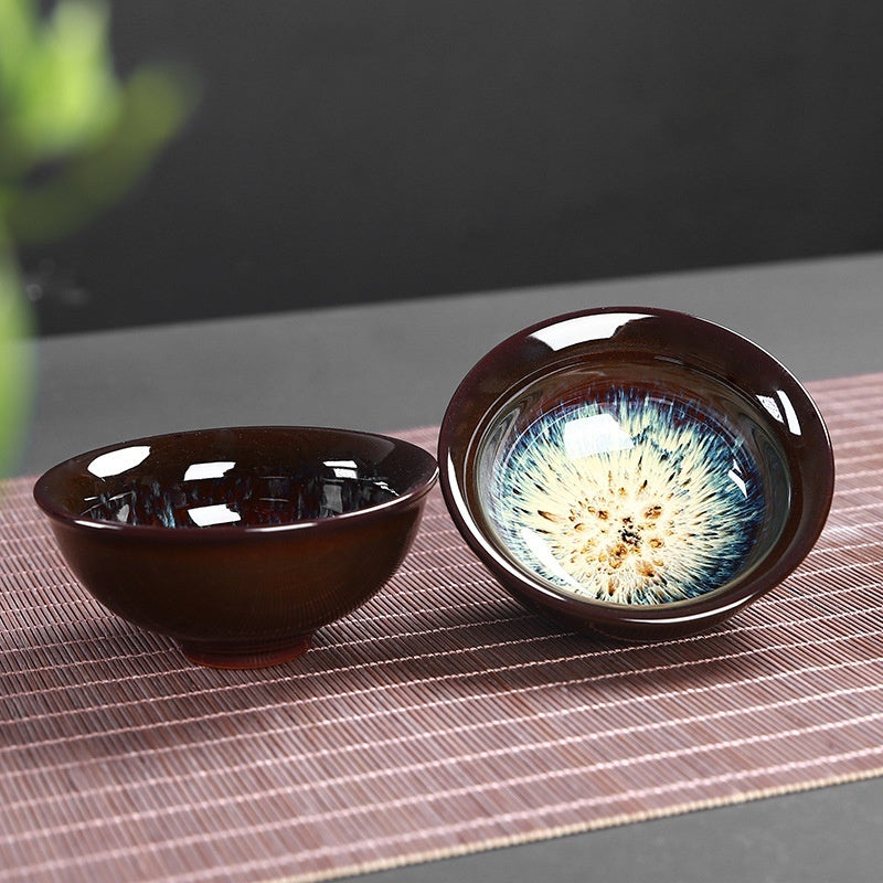 Ceramic Personal Jun Kiln Vintage Teaware