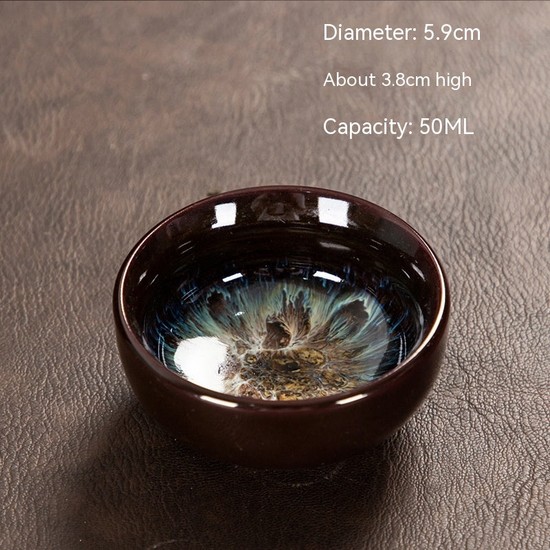 Ceramic Personal Jun Kiln Vintage Teaware