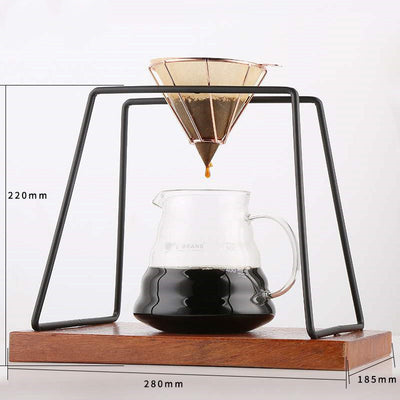 Stainless Steel Hand Brew Coffee Drip Filter Holder