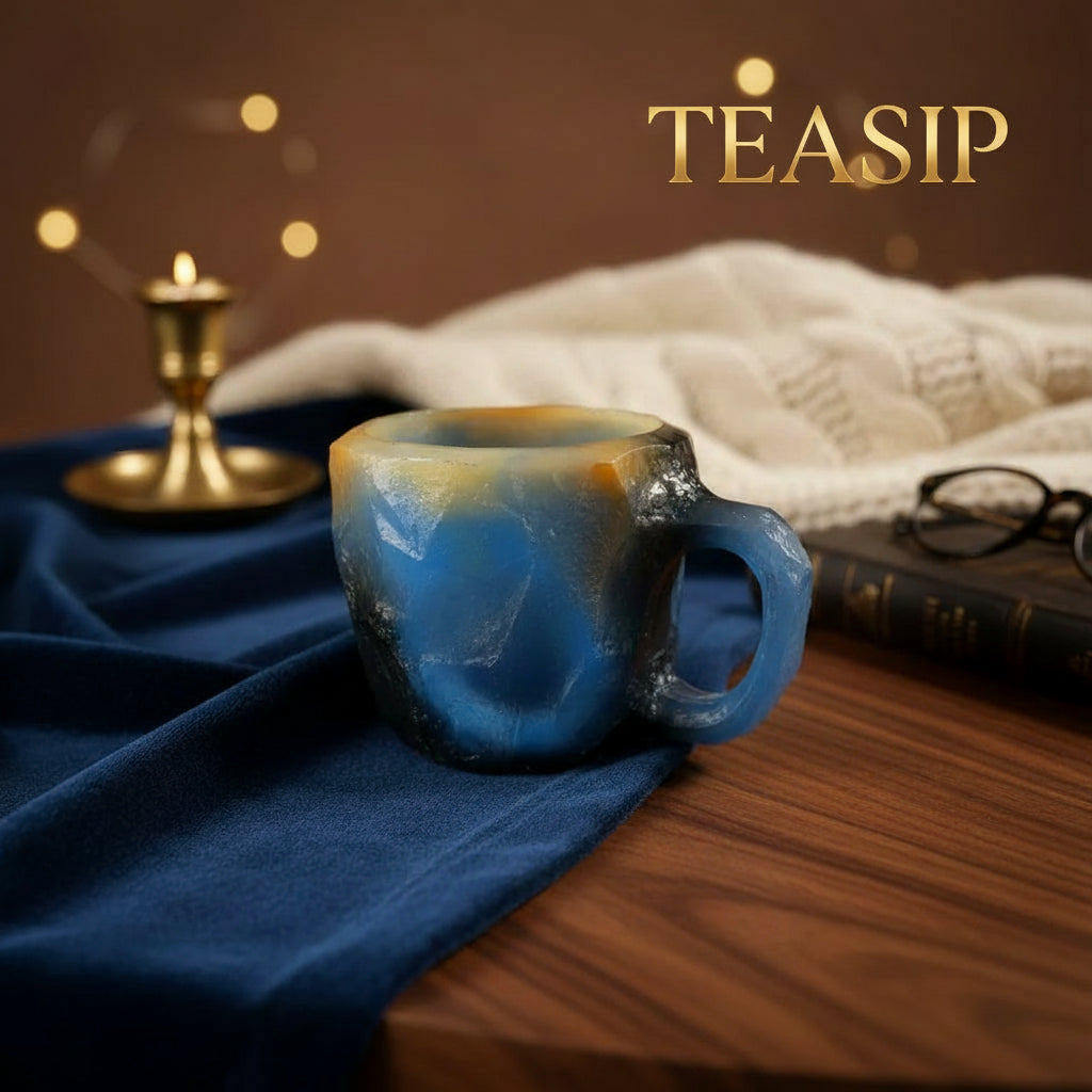 Resin Mineral Crystal Coffee Mug