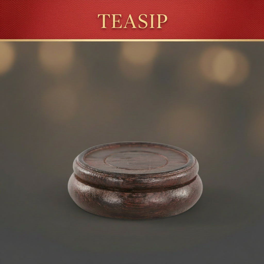 Rosewood Base for Teapot, Vase, and Sculpture Display