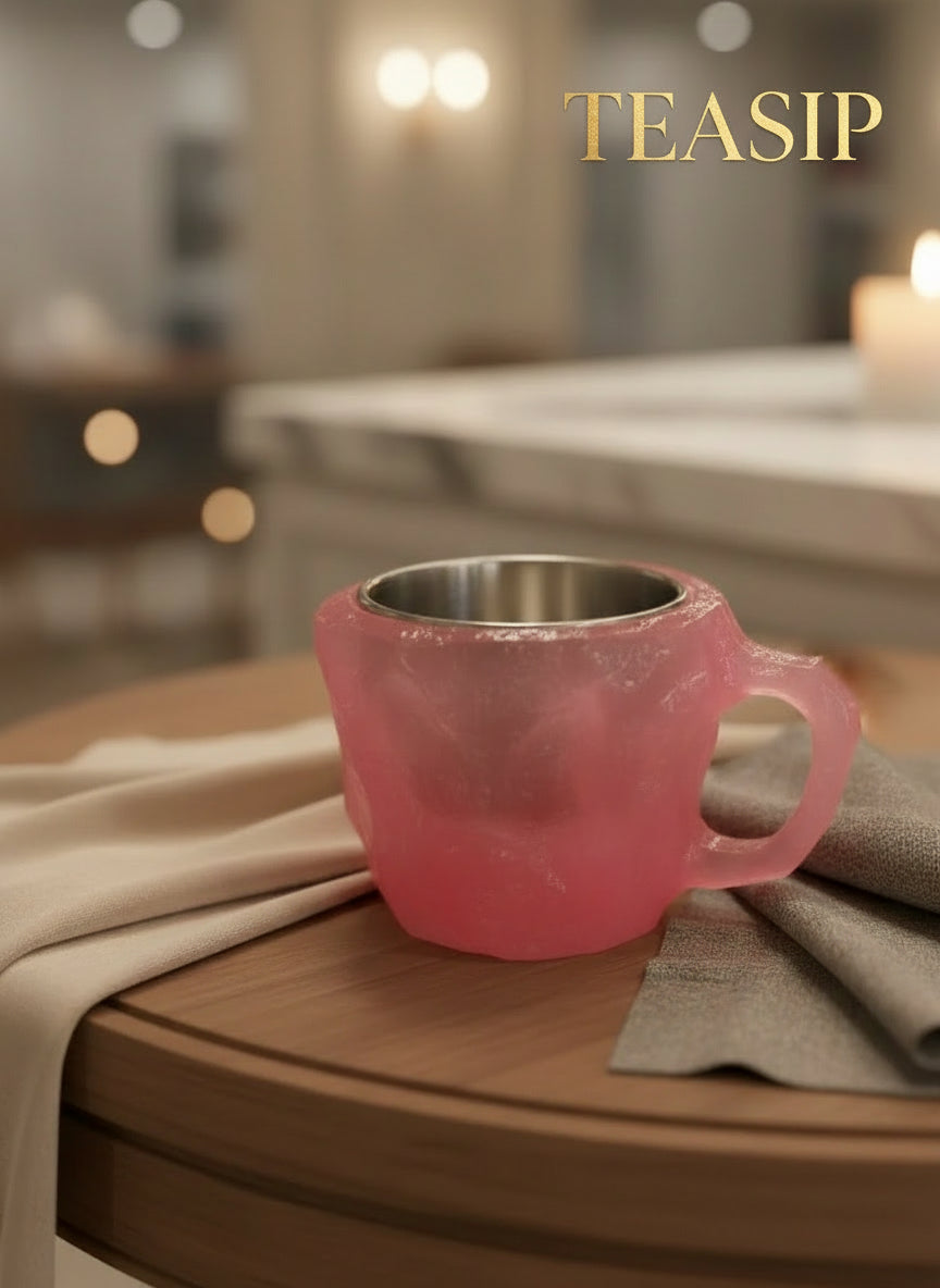 Resin Mineral Crystal Coffee Mug