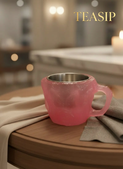 Resin Mineral Crystal Coffee Mug