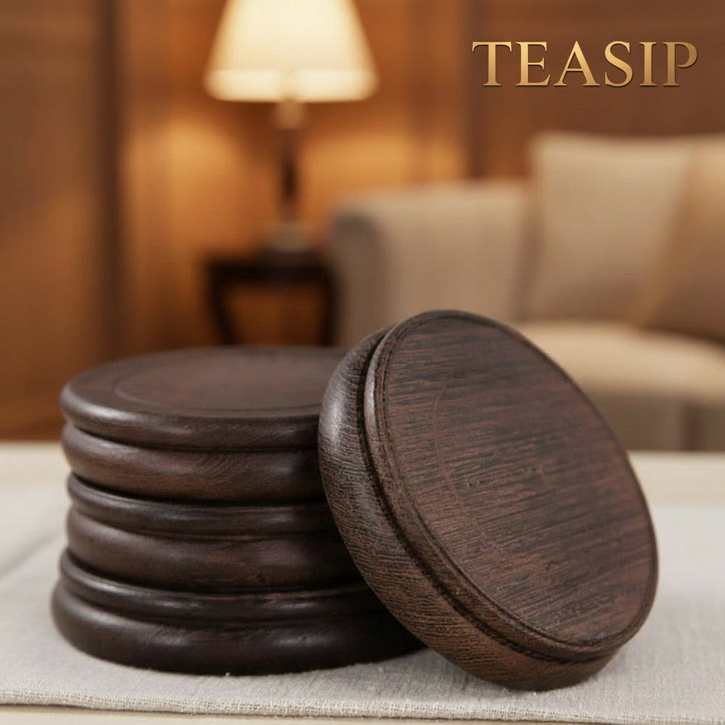 Rosewood Base for Teapot, Vase, and Sculpture Display