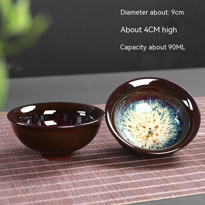 Ceramic Personal Jun Kiln Vintage Teaware
