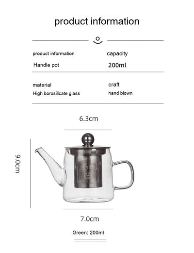 Electric Ceramic Stove Small Household Tea Boiler Tea Making Teaware Cooking Pot Mini Teapot