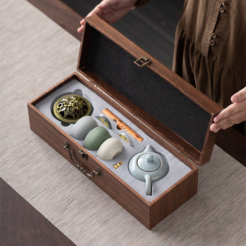 National Tide Palace Museum's Cultural And Creative Products Teaware Gifts Suit