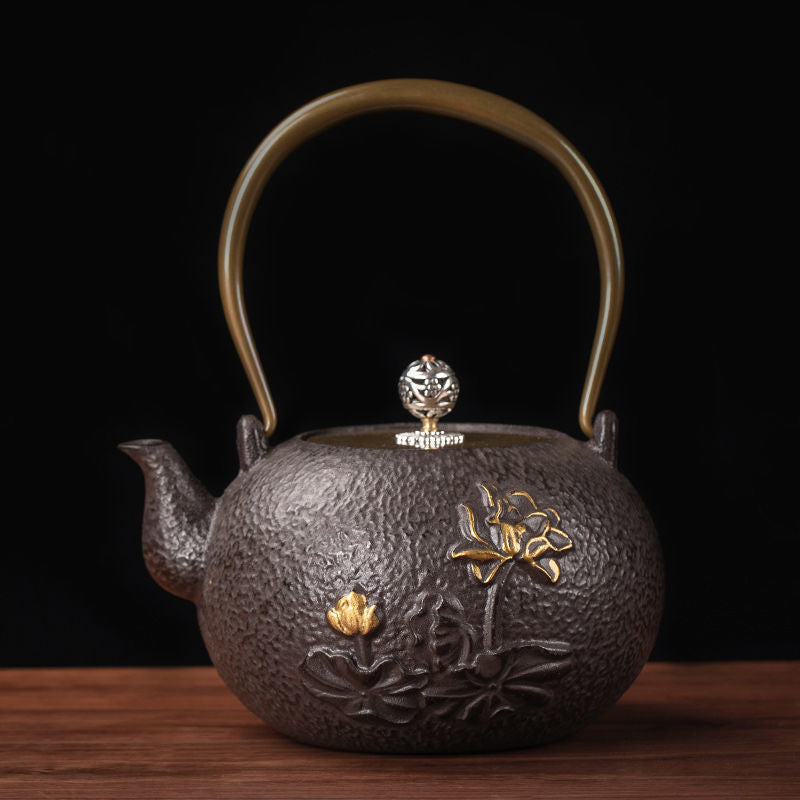 Cast Iron Kettle Hand Brew Tea Household