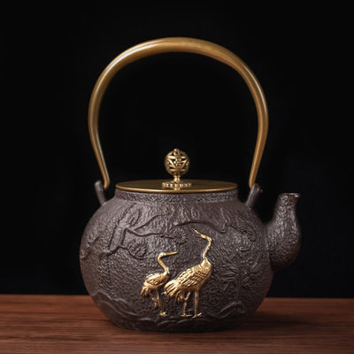 Cast Iron Kettle Hand Brew Tea Household