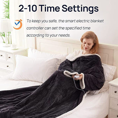 CozyWrap™ Wearable Electric Blanket – Winter’s Warmest Hug