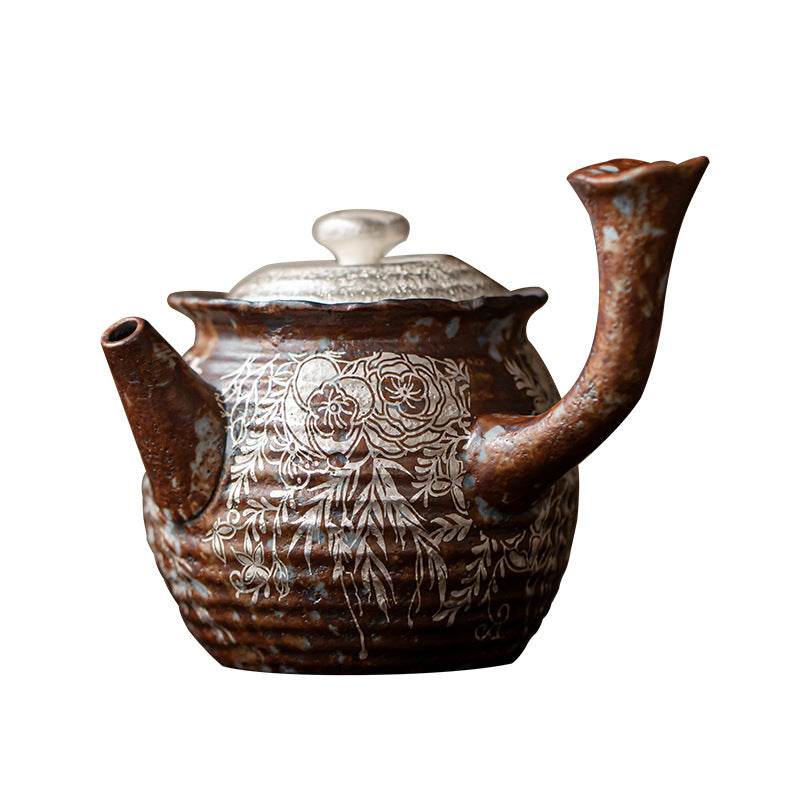 Large Capacity Stoneware Kung Fu Tea Teaware Teapot Single Teapot Household Tea Maker