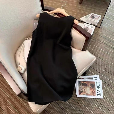 Women's Fashion Acetate Blend Sleeveless Dress