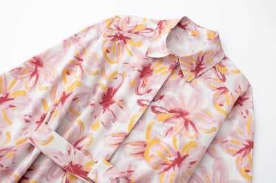 Women's Linen Blend Tropical Suit