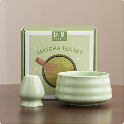 Matcha Bowl Ceramic Teaware Accessories Tea Whisk Utensils Sets
