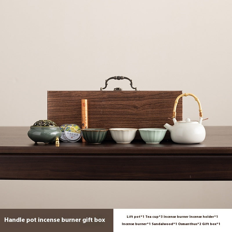 National Tide Palace Museum's Cultural And Creative Products Teaware Gifts Suit