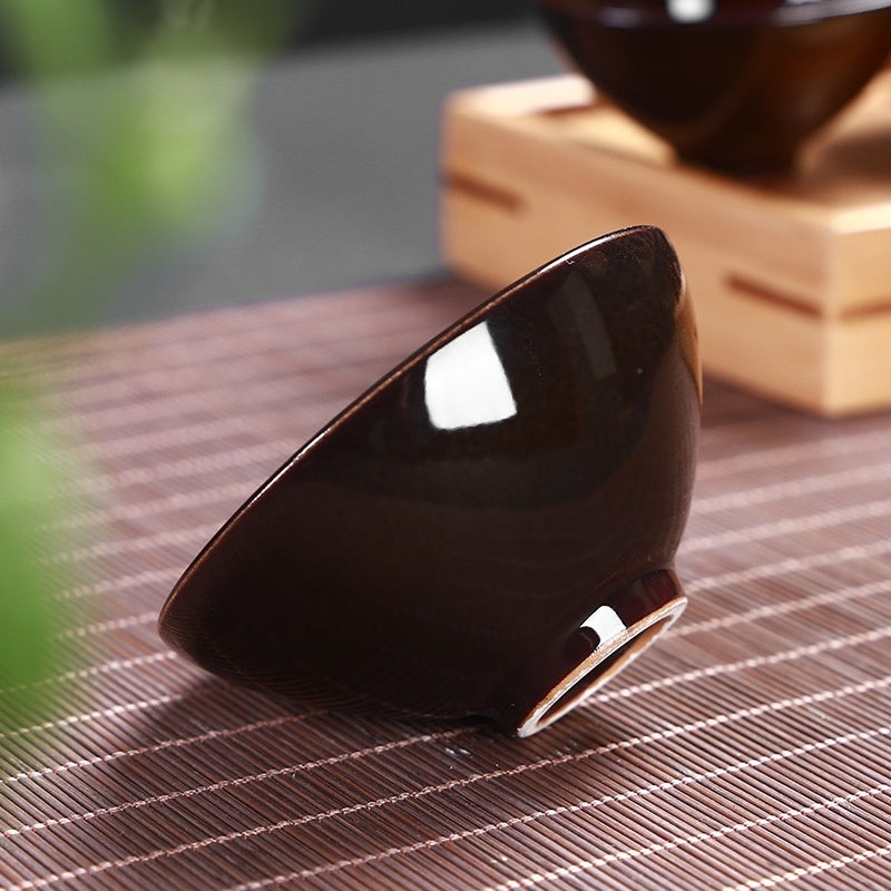 Ceramic Personal Jun Kiln Vintage Teaware