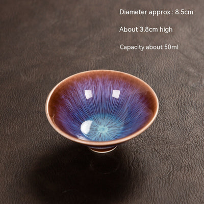 Ceramic Personal Jun Kiln Vintage Teaware