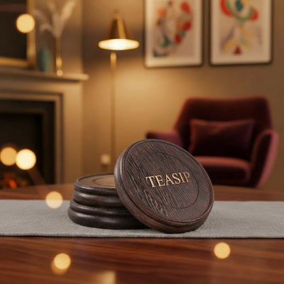 Rosewood Base for Teapot, Vase, and Sculpture Display